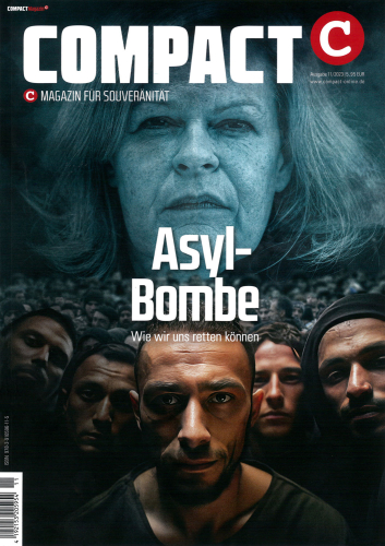 Compact Magazin November 2023: Asyl Bombe