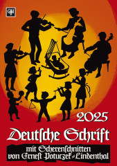 Kalender: Deutsche Schrift 2025